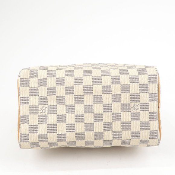 Speedy 25 Damier Azur Satchel Bag - Picture 5 of 12
